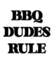 Tablier de règle BBQ Dudes