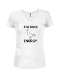 BIG DUCK ENERGY T-shirt col V junior