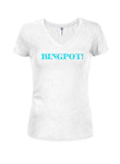 BINGPOT ! T-shirt col V junior