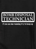 T-shirt de technicien en déminage