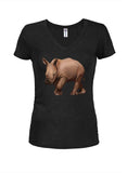 Baby Rhino T-shirt à col en V pour juniors