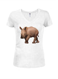 Baby Rhino T-shirt à col en V pour juniors