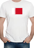 Camiseta de la bandera de Bahrein