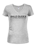 Bald Dudes Juniors T-shirt à col en V