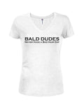 Bald Dudes Juniors T-shirt à col en V