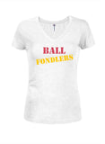 Ball Fondlers Juniors V Neck T-Shirt