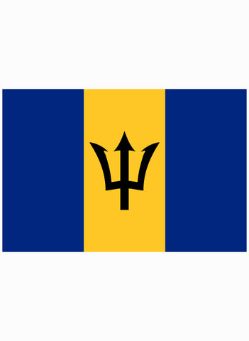 T-shirt drapeau barbadien