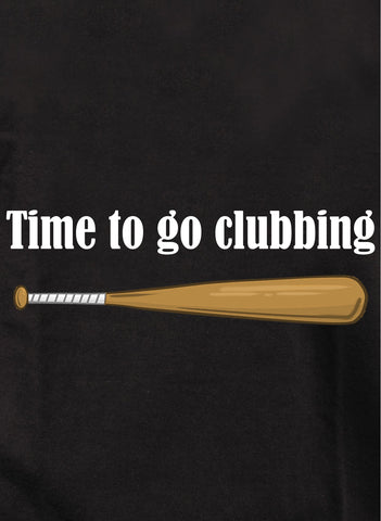 Time to Go Clubbing Kids T-Shirt