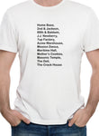 Bay Area Rave Locations T-Shirt - Five Dollar Tee Shirts