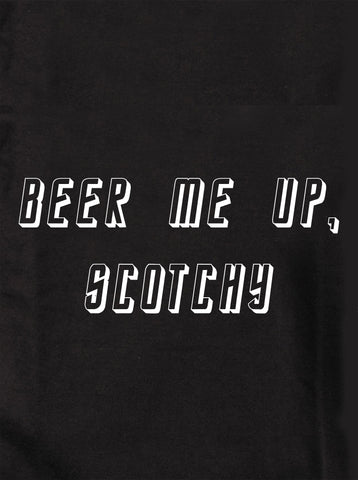 Beer me up, camiseta escocesa