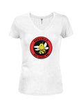 Beeswax Not Yours Inc - Camiseta con cuello en V para jóvenes