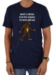 Camiseta Bigfoot está confundido