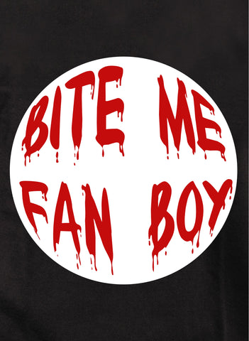 Bite me fan boy Kids T-Shirt