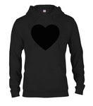 T-shirt Coeur Noir