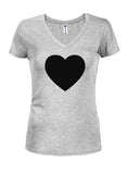 T-shirt Coeur Noir