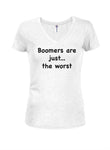 Les baby-boomers sont juste... le pire T-shirt col en V junior