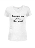 Les baby-boomers sont juste... le pire T-shirt col en V junior