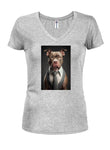 Boss Bulldog Juniors Camiseta con cuello en V