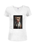 Boss Bulldog Juniors V Neck T-Shirt