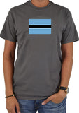 Camiseta de la bandera de Botswana