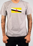 Camiseta de la bandera de Brunei