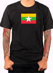 T-shirt drapeau birman