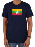 Camiseta bandera birmana