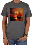 T-shirt Pirate brûlant