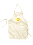 By the Time You Read This Apron You Could Have Gotten Me a Beer Apron