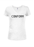 Conform Juniors V Neck T-Shirt