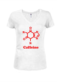 Caffeine Juniors V Neck T-Shirt