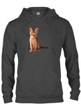 Camiseta con estampado de gato