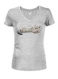 Cat Spluff T-shirt col en V pour juniors