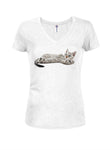 Cat Spluff T-shirt col en V pour juniors