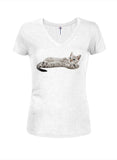 Cat Spluff T-shirt col en V pour juniors