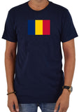 Camiseta de la bandera de Chad