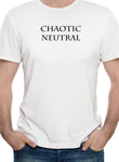 Camiseta neutra caótica