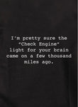 Check Engine Light For Your Brain Kids T-Shirt