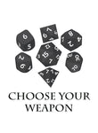 Choose your weapon Kids T-Shirt