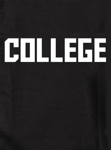 College T-Shirt - Five Dollar Tee Shirts