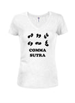 Comma Sutra Juniors T-shirt à col en V