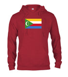 Camiseta de la bandera de Comoras