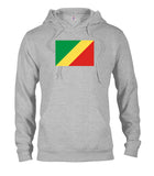T-shirt Drapeau du Congo-Brazzaville