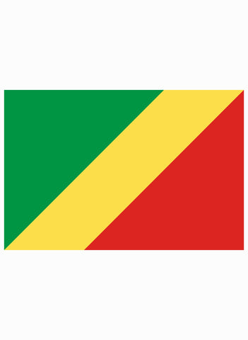 Congo-Brazzaville Flag Kids T-Shirt