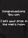 Congratulations. You win Kids T-Shirt