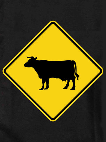 Cow Crossing Kids T-Shirt