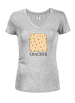 Cracker Juniors V Neck T-Shirt