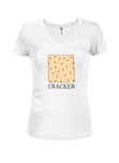 Cracker Juniors V Neck T-Shirt