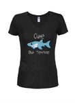 Cute But Terrible Juniors V Neck T-Shirt