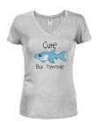 Cute But Terrible Juniors V Neck T-Shirt